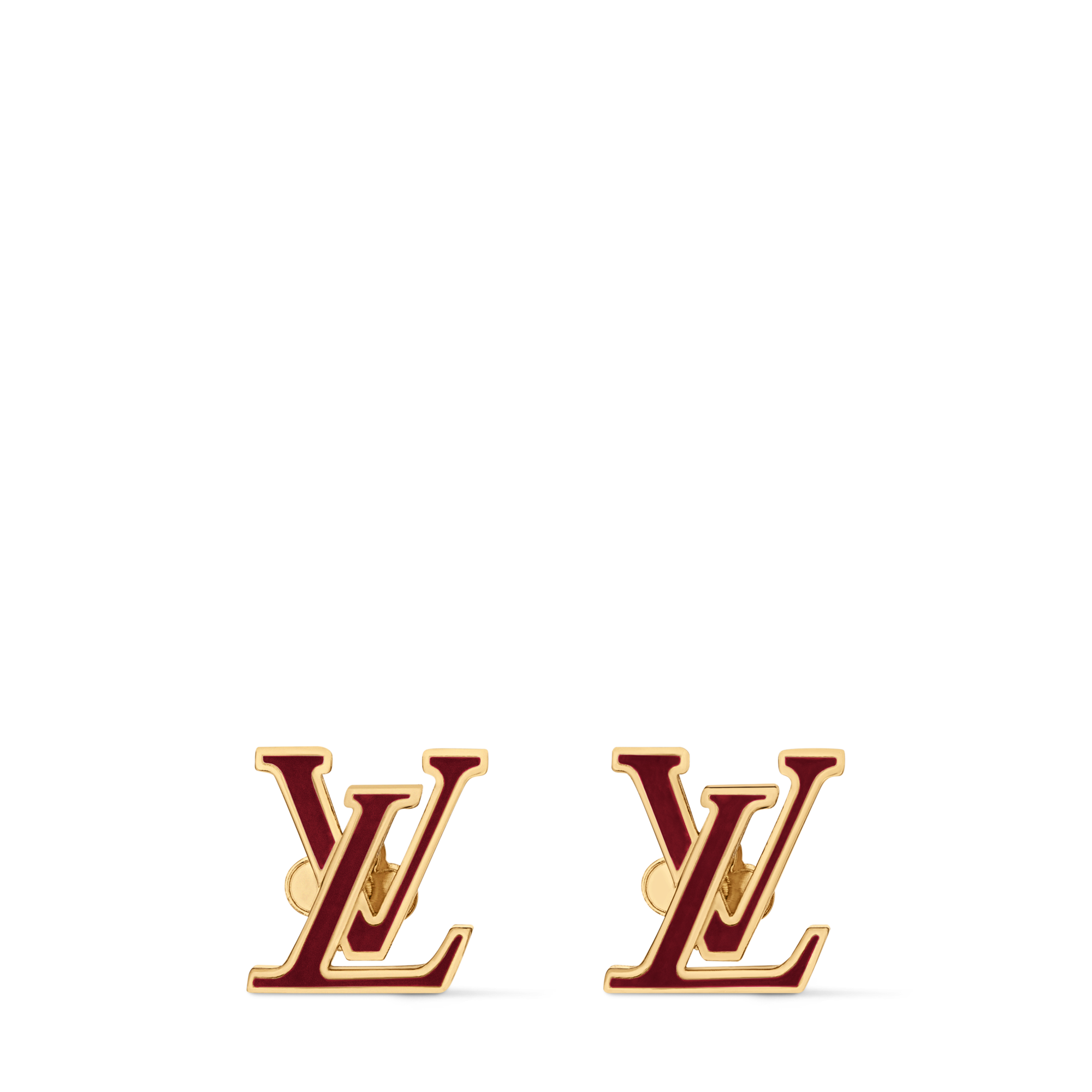 LV ICONIC ENAMEL RAEEINGS