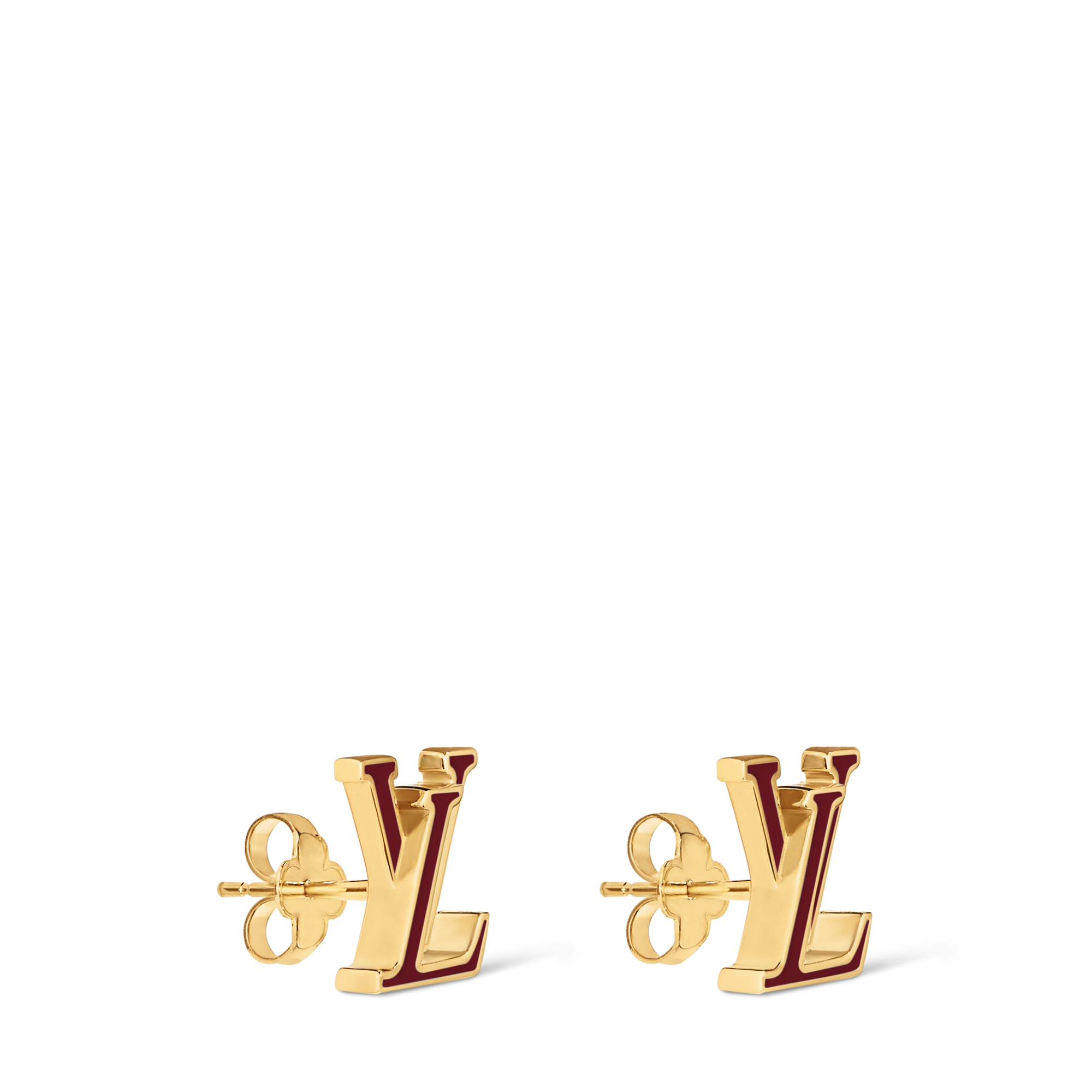 LV ICONIC ENAMEL RAEEINGS